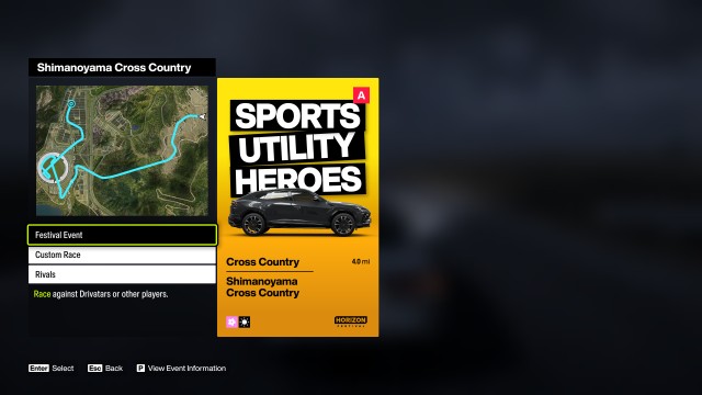 Shimanoyama Cross Country