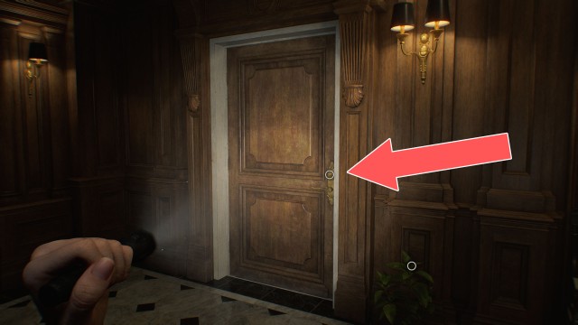 West Wing Locked Door