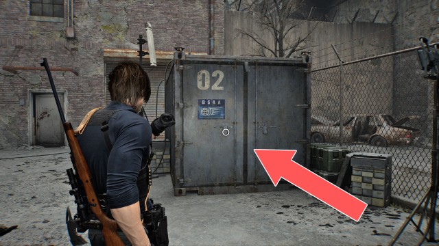 BSAA Container Door