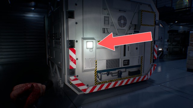 Container Opening Button