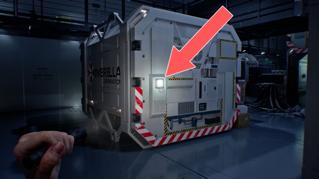 Container Opening Button