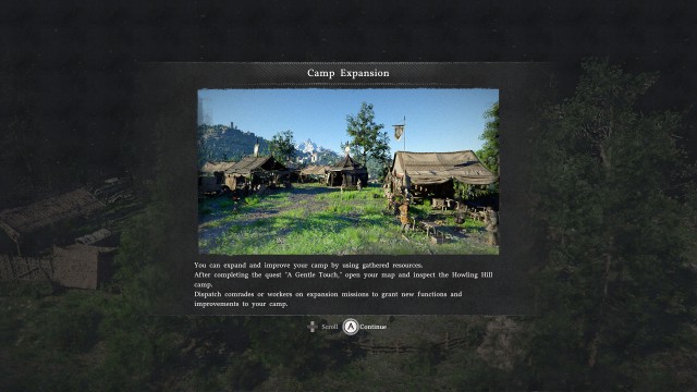 Complete the "Howling Hill Camp Expansion" mission