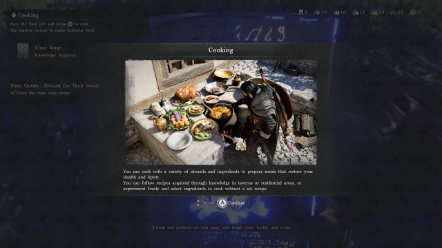 Check the clear soup recipe