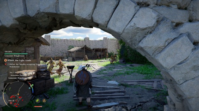 Defeat the bandits occupying Lioncrest Watchtower