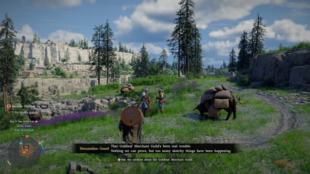 Go to the guards