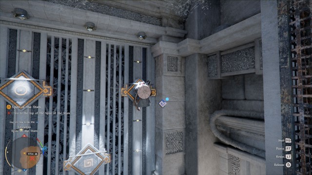 Go to the top of the Spire of the Stars