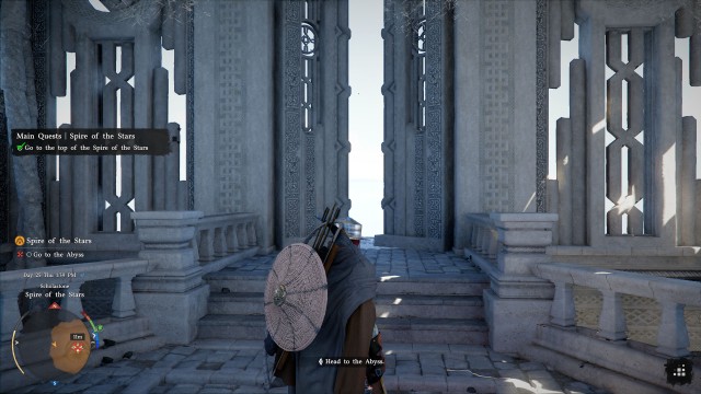 Go to the top of the Spire of the Stars