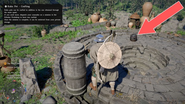 Obtain the mysterious pot