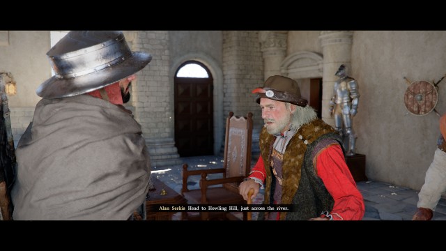 Speak with Marquis Serkis