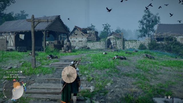 Chase after the feathered man