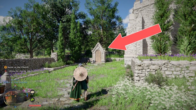 Obtain the church's relic