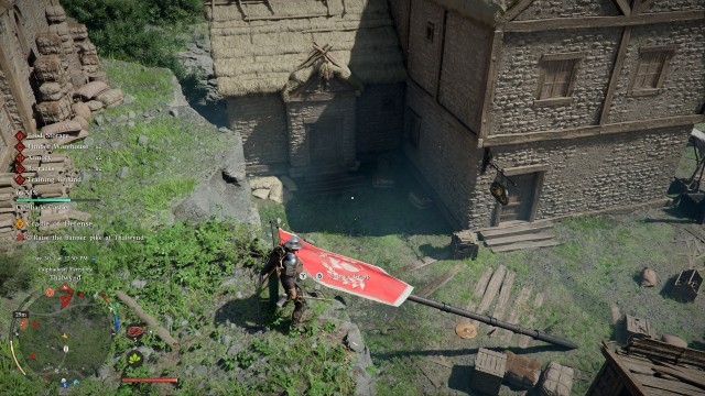 Raise the banner pike at Thalwynd