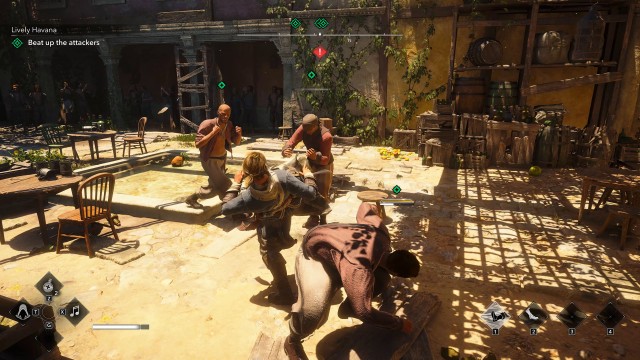 Beat up the attackers