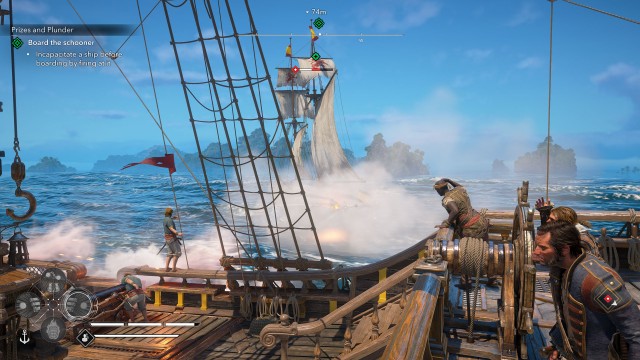 Board the schooner