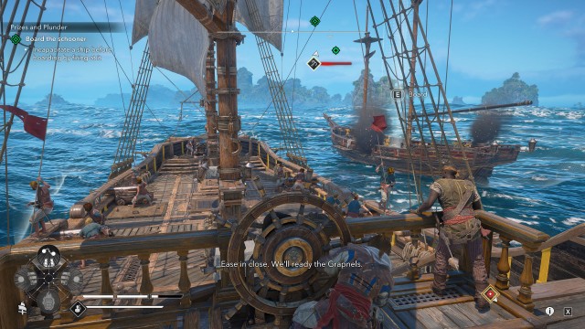 Board the schooner