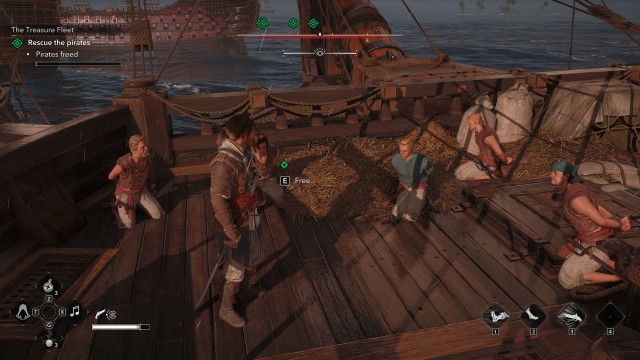 Rescue the pirates