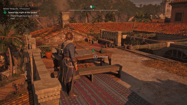 Spend the night at the tavern