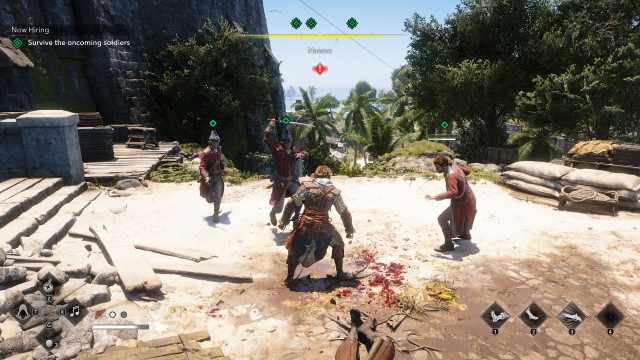 Survive the oncoming soldiers