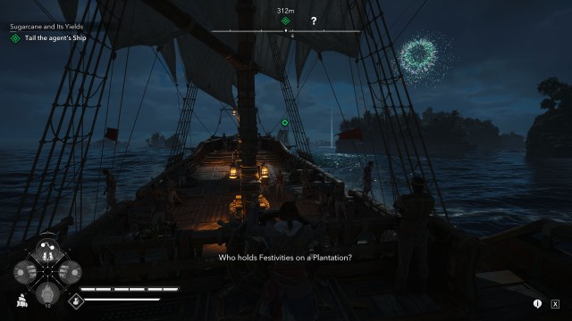 Tail the agent's ship