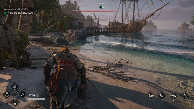 Take the Jackdaw's wheel