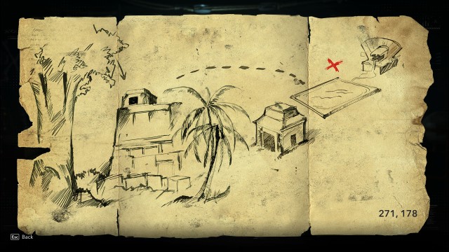 Ambergris Key Treasure Map - Misteriosa
