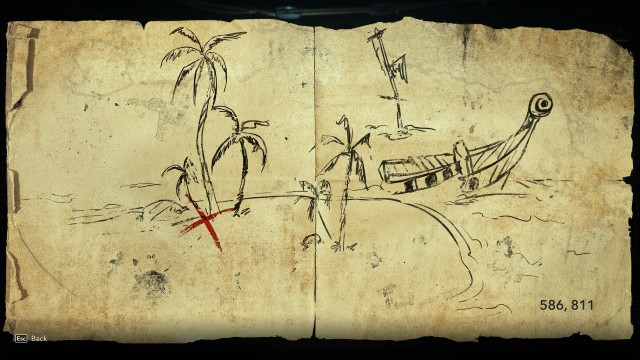 Andreas Island Treasure Map - Abaco Island