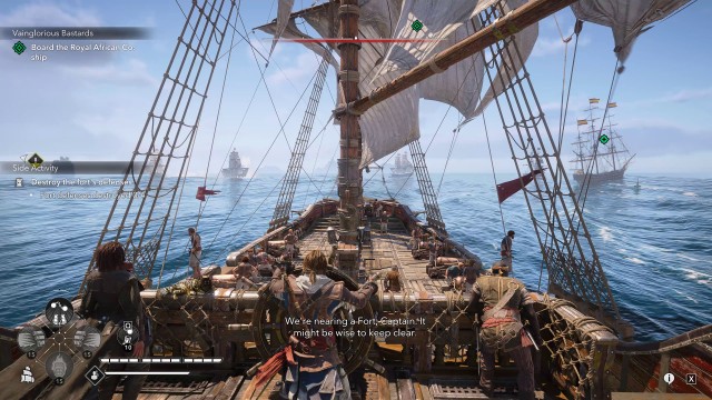 Board the Royal African Co. ship