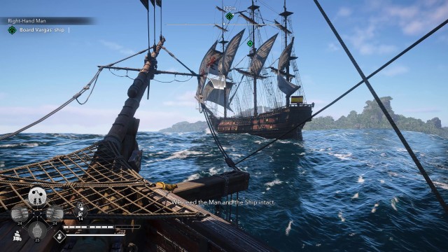 Board Vargas' ship