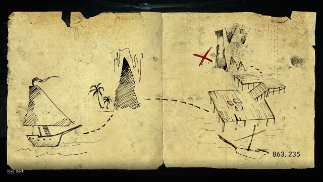Cayman Sound Treasure Map - Petite Caverne