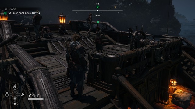 Take the wheel of the Jackdaw