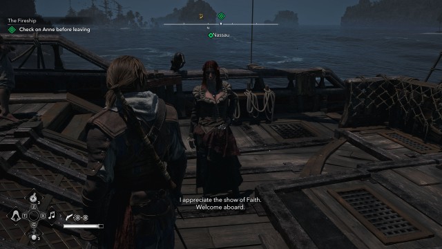 Check on Anne before leaving