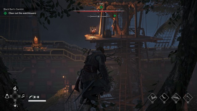 Clear out the watchtowers