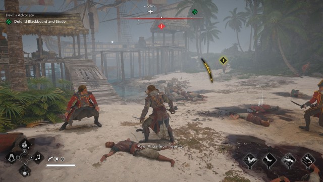 Defend Blackbeard and Stede
