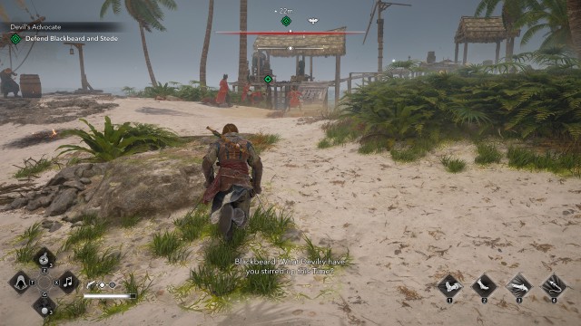 Defend Blackbeard and Stede