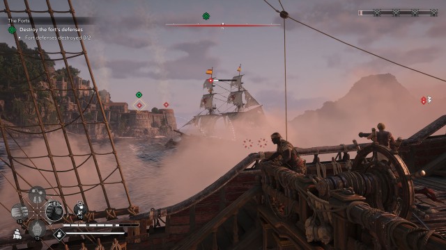 Destroy the fort's defenses