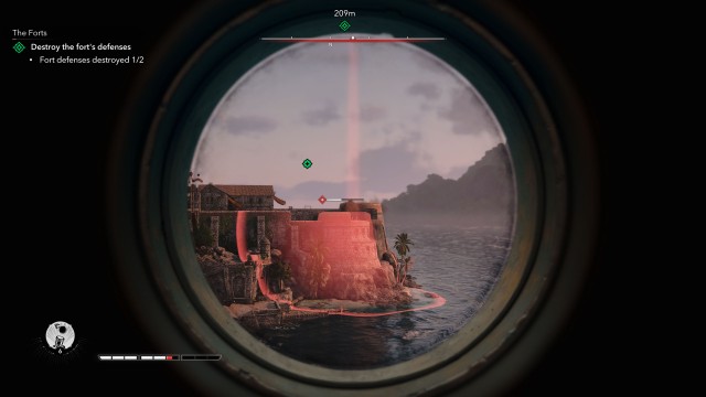 Destroy the fort's defenses