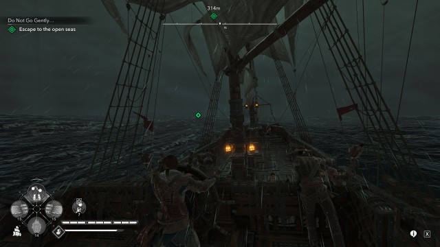 Escape to the open seas