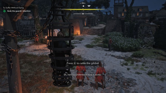 Grab the guards' attention