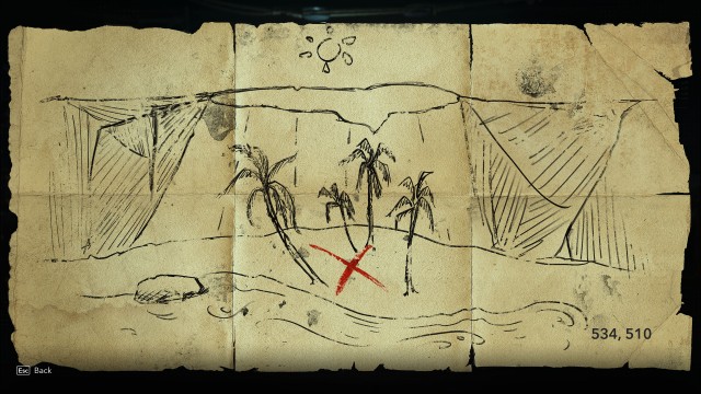 Île à Vache Treasure Map - Jiguey