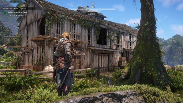 Investigate the barn