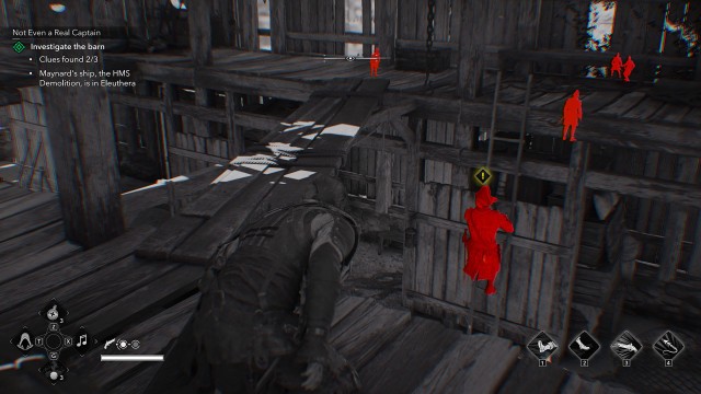 Investigate the barn