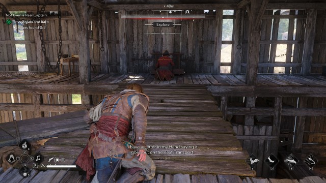 Investigate the barn