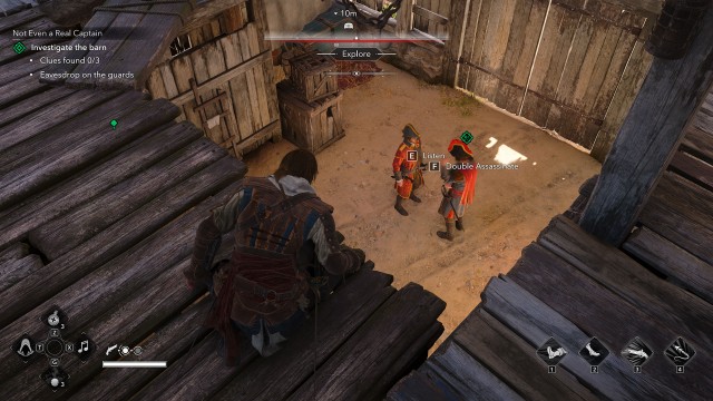 Investigate the barn