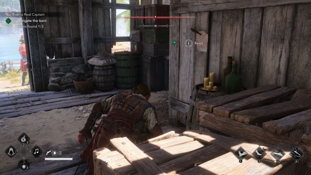 Investigate the barn