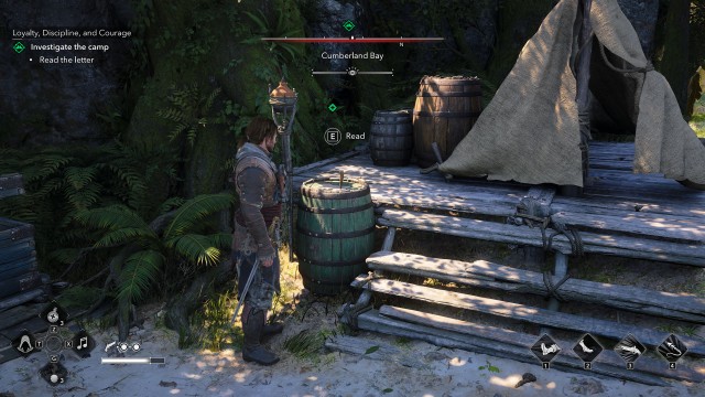 Investigate the camp