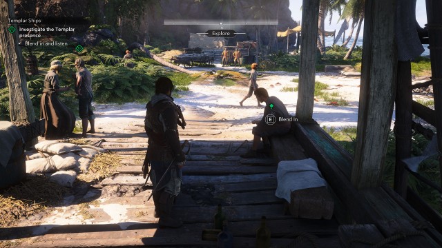 Investigate the Templar presence