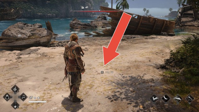 Kingston Warehouse Treasure Map - Cumberland Bay (Treasure)