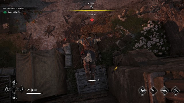 Leave the fort