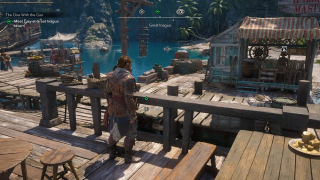 Meet Lucy at Great Inagua tavern