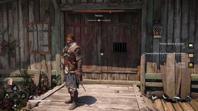 Nassau Warehouse Treasure Map - Isla Providencia